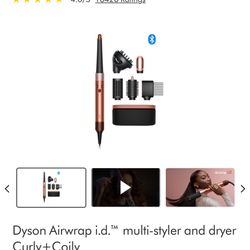 Dyson Special Edition Airwrap  Id $200