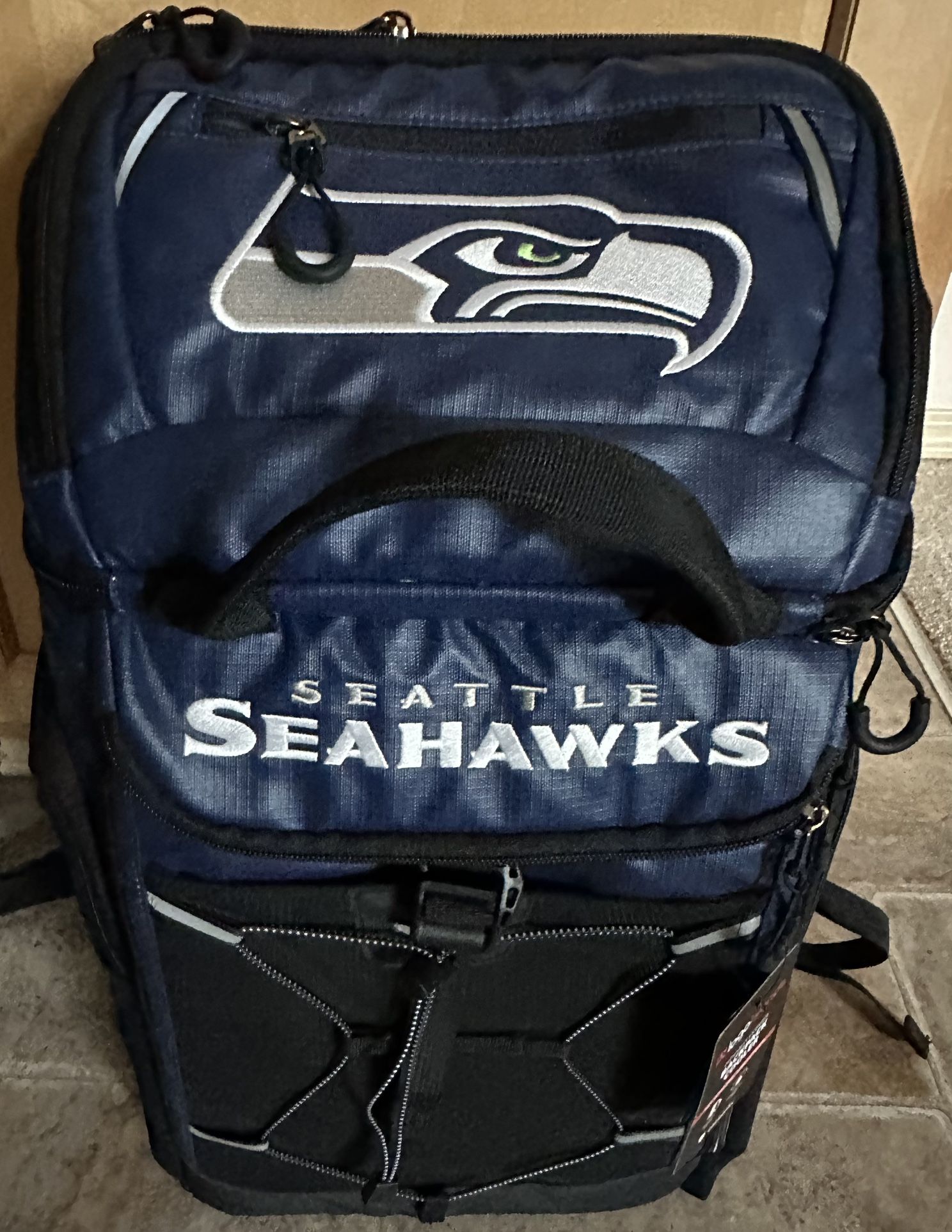 Seahawks backpack cooler