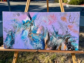 Abstract Acrylic Art