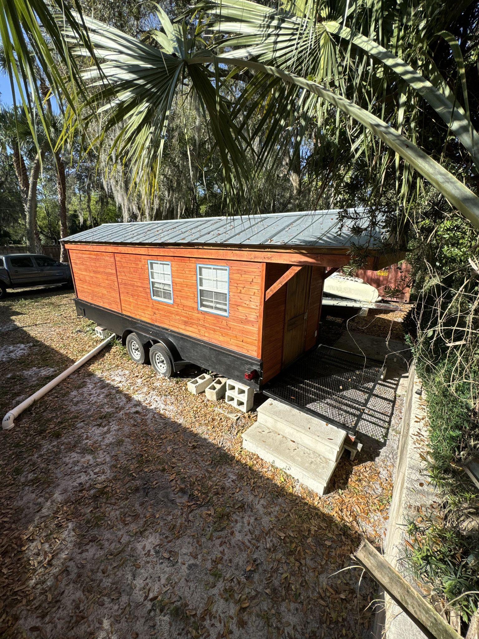 Wood Modern Tiny Home For Sale 