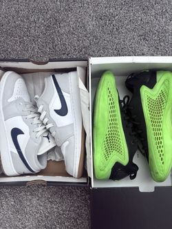 Both Size 5y Air Jordan One And Anthony Edward