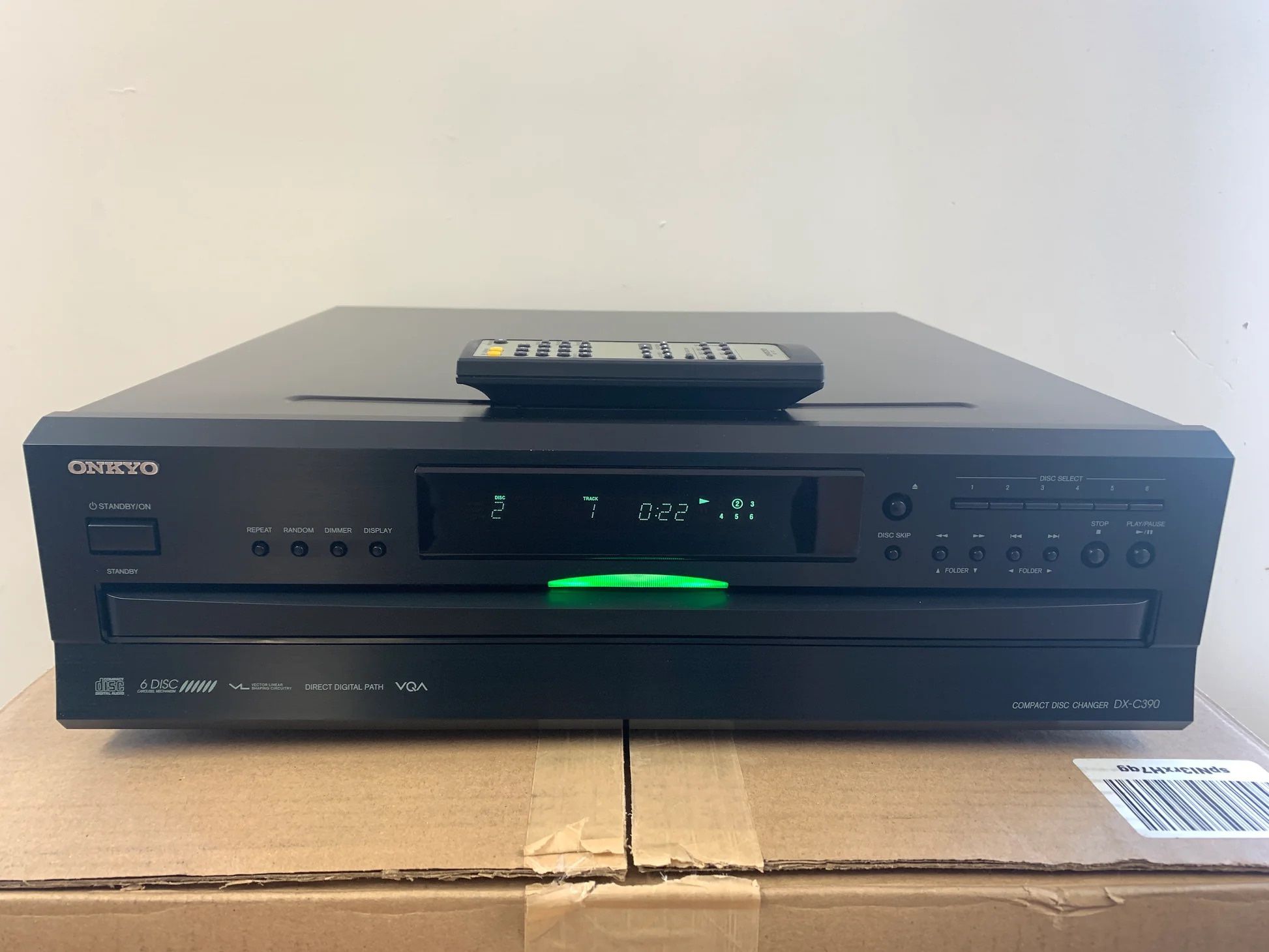 Onkyo DX- 390 6-Disc CD Changer