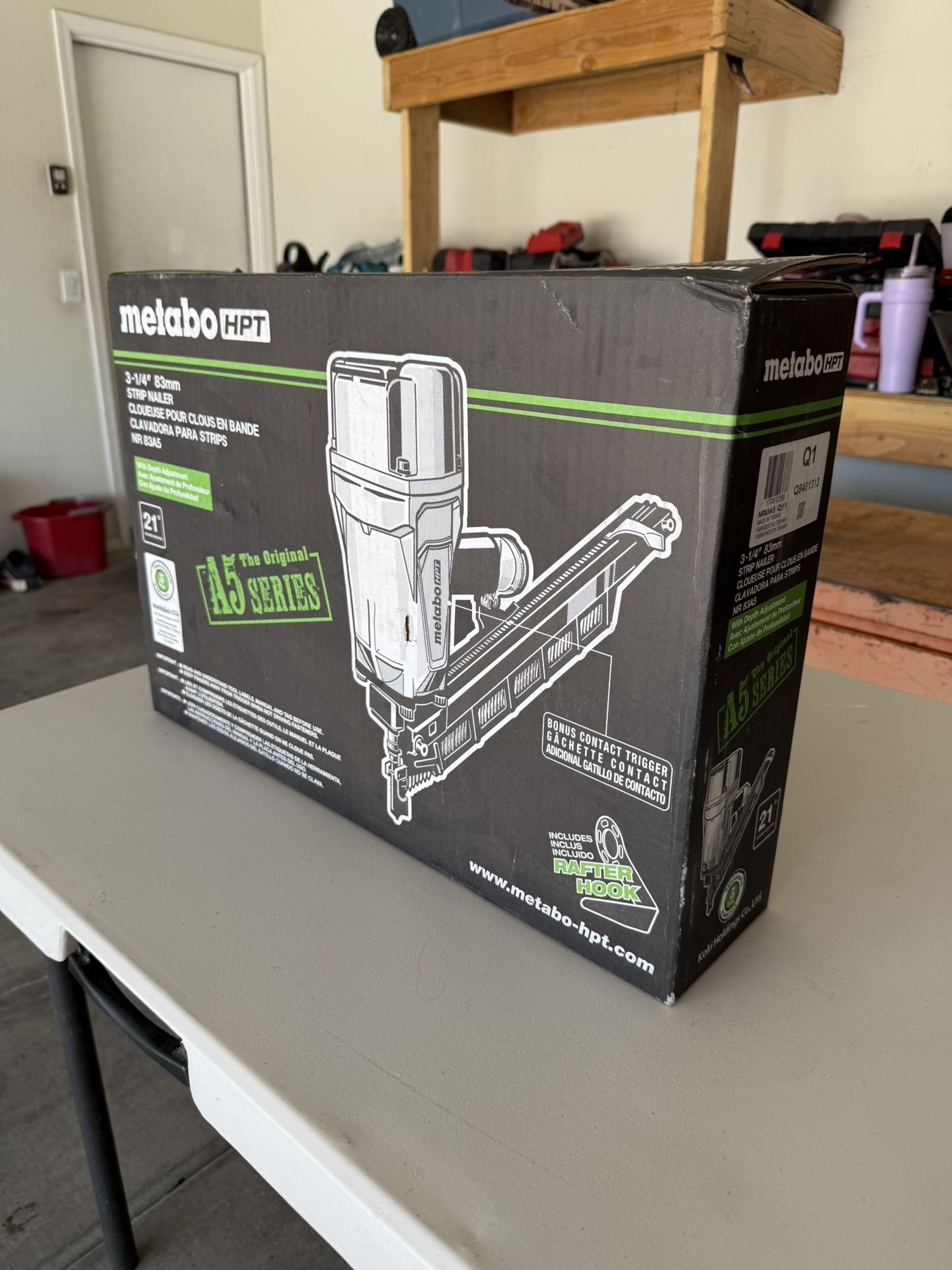 Nail Gun Metabo HPT