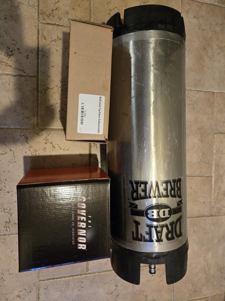 Home Brew Single Keg System w/ Cornelius (Corny) Ball Lock Keg
