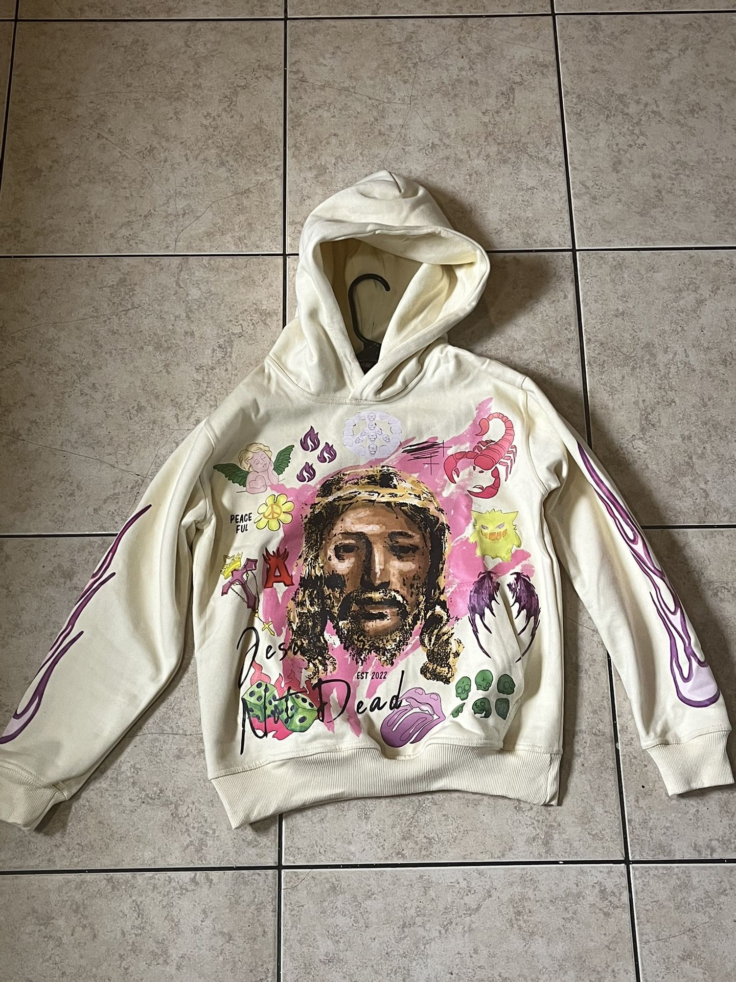 Angelic Motion Jesus Hoodie