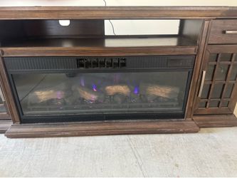 Fireplace and heater
