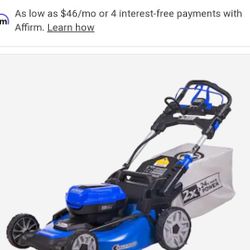 Kobalt  Self-propelled
Cordless  Lawn
Mower .. New Condition 