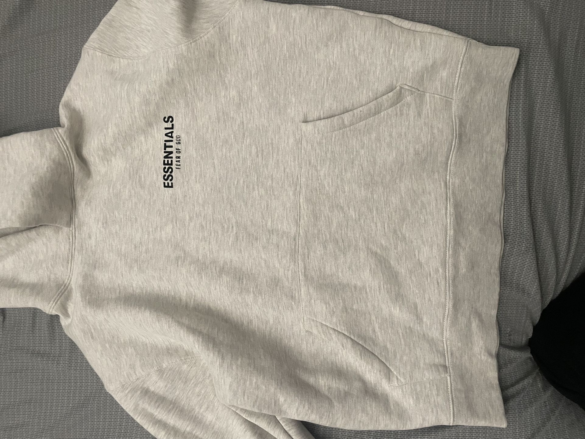 Light Oat essentials hoodie