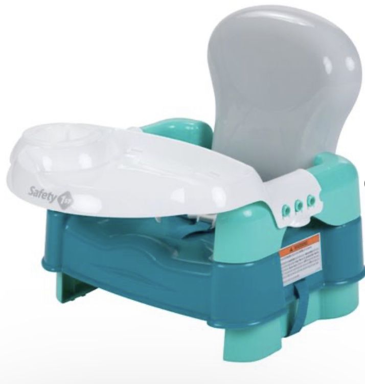 Safety 1st Sit, Snack & Go Feeding Booster Seat - (Only Used For My Daughters Dolls) Teal