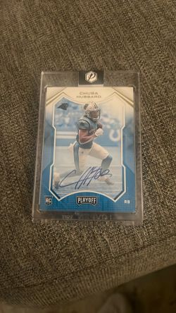 Chuba Hubbard Rookie Auto