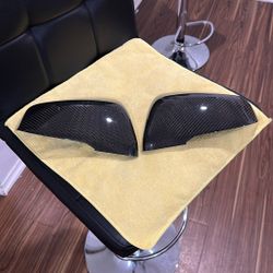 carbon fiber mirror caps and intake 