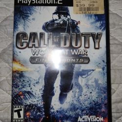 Call Of Duty World At War Final Fronts