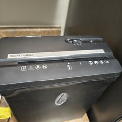 Sentinel  Paper Shredder 