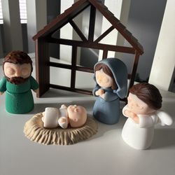 3D Printed Nativity Scene