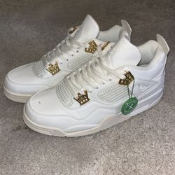Jordan 4s Metallics Gold 
