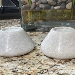 Marble Candle Holders