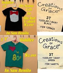 Toddler T-Shirts size 3T