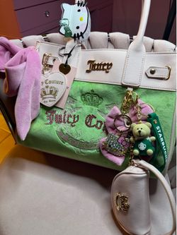 Juicy couture green handbag 👜