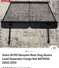 Volvo Xc90 Dog Guard