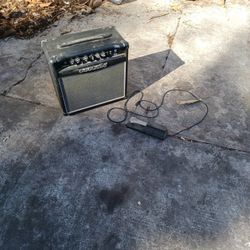 Amp And Foot Pedel For Guitar 