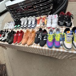 16 Pairs Of Shoe Bundle