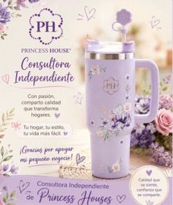 VASO TÉRMICO DE PRINCESS HOUSE🌺🌺🌺