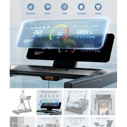 Foldable 10 Speed Treadmill 