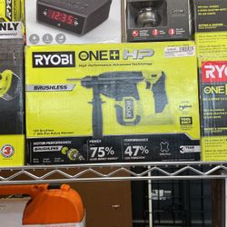 Ryobi 18v Brushless 1” SDS Plus Rotary Hammer
