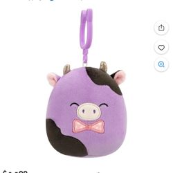 Squishmallow  Clip Collectible Plush  Alexie 