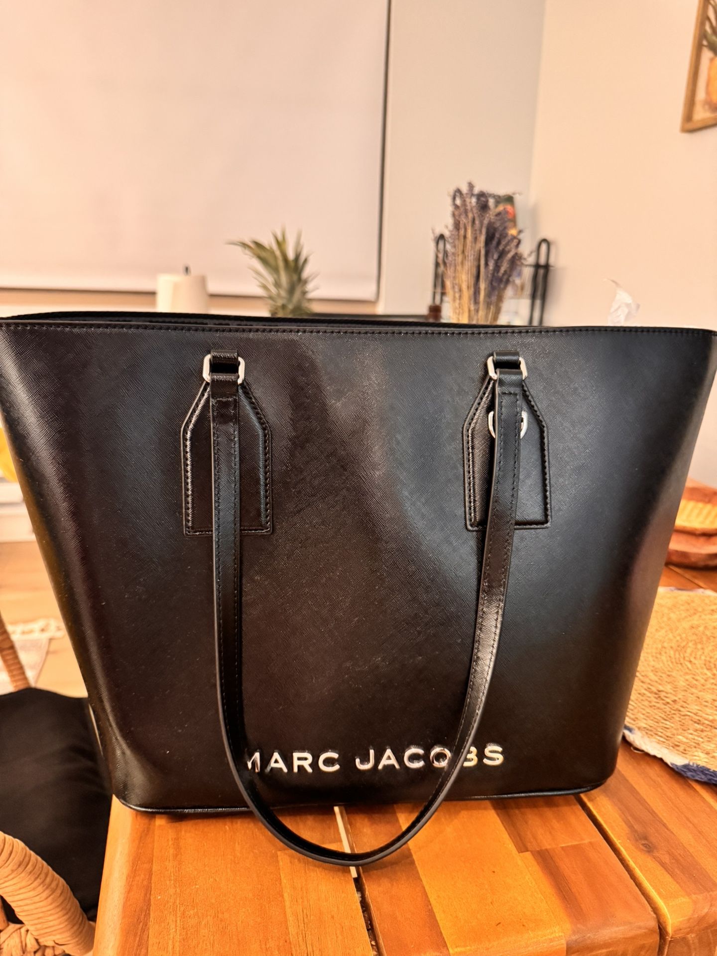 Marc Jacobs Black Large Tote Bag