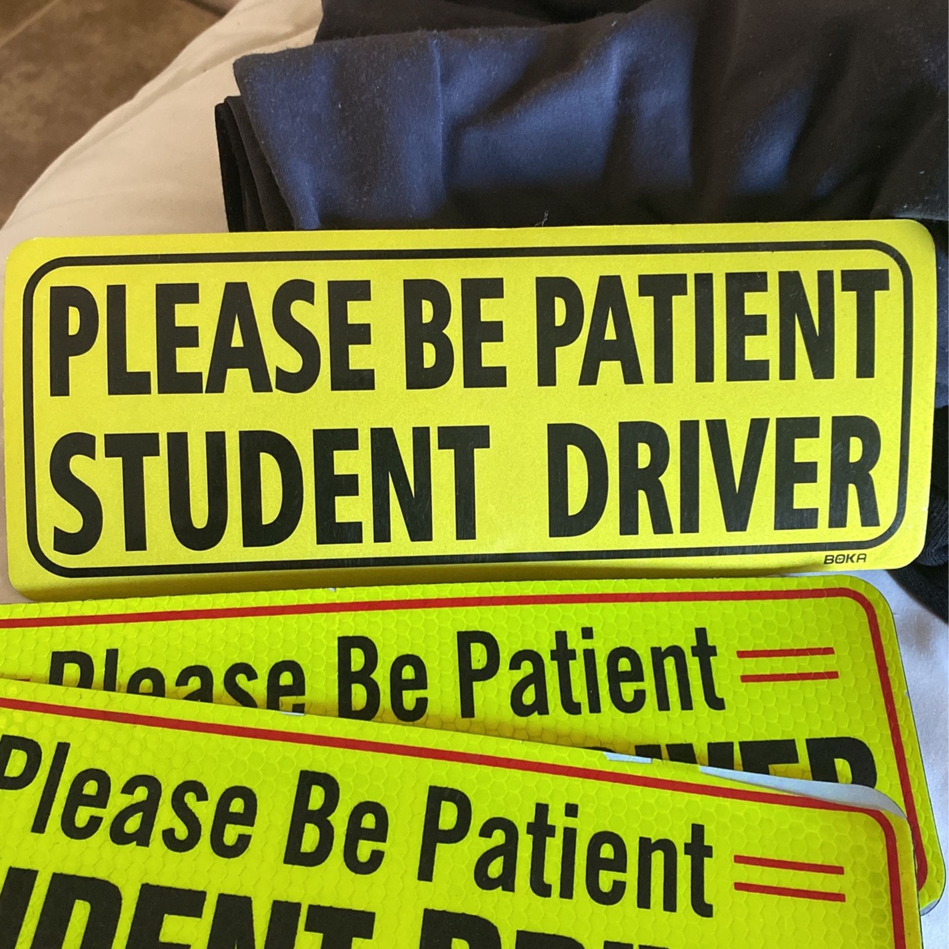 Student Driver Magnets