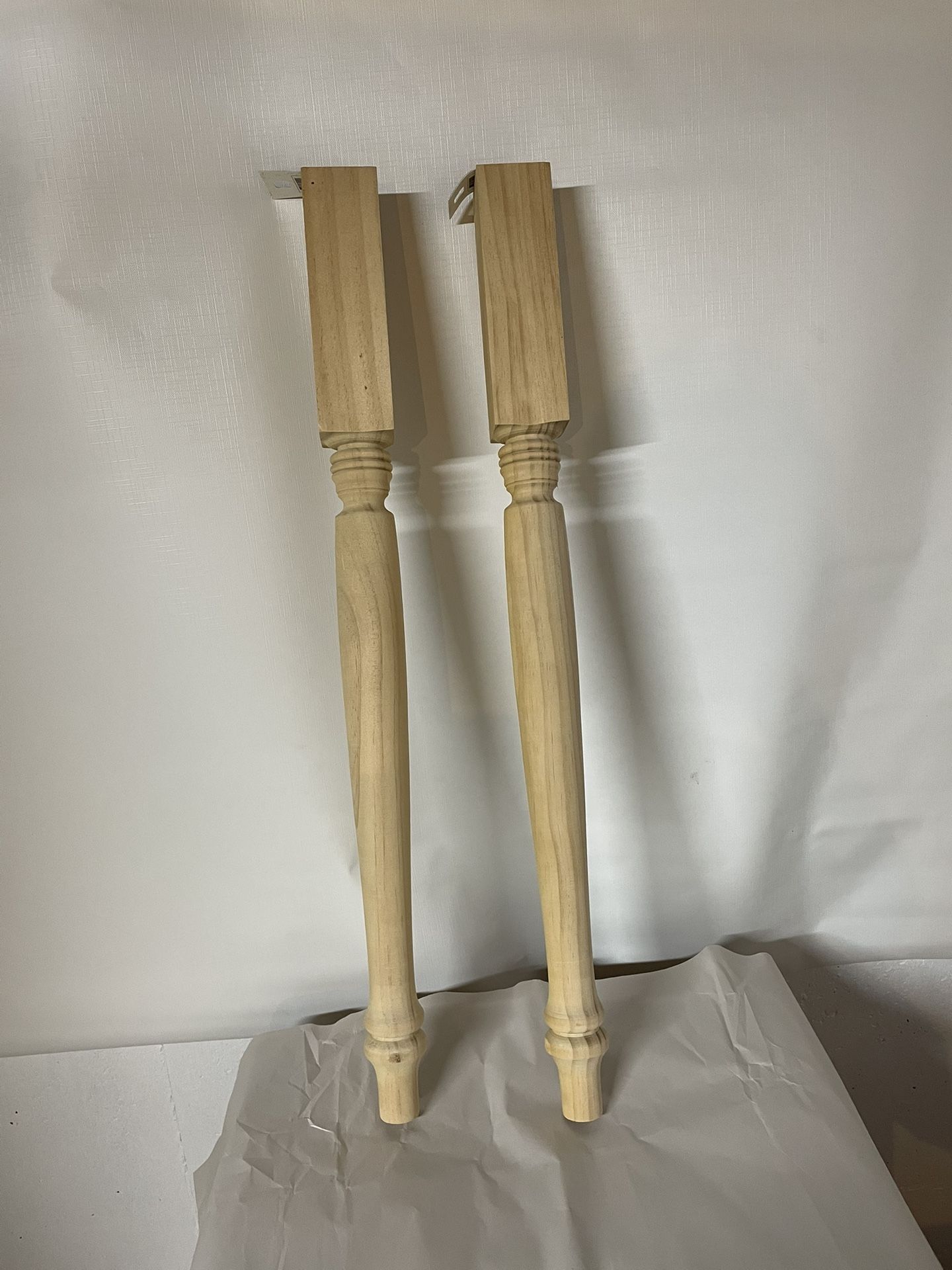 2 Pine Country Table Legs