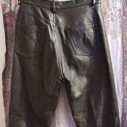 Michael Holmby Leather Pants
