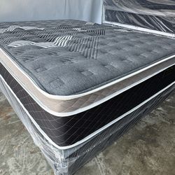 Full oasis thermal comfort Europillow top 12inch mattress