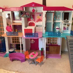 Barbie hello hot sale dream house ebay