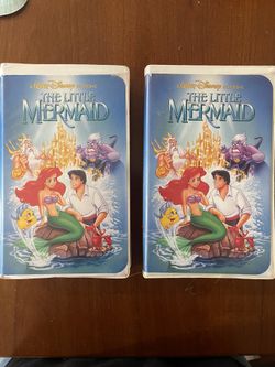Disney Black Diamond VHS Tape The Little Mermaid