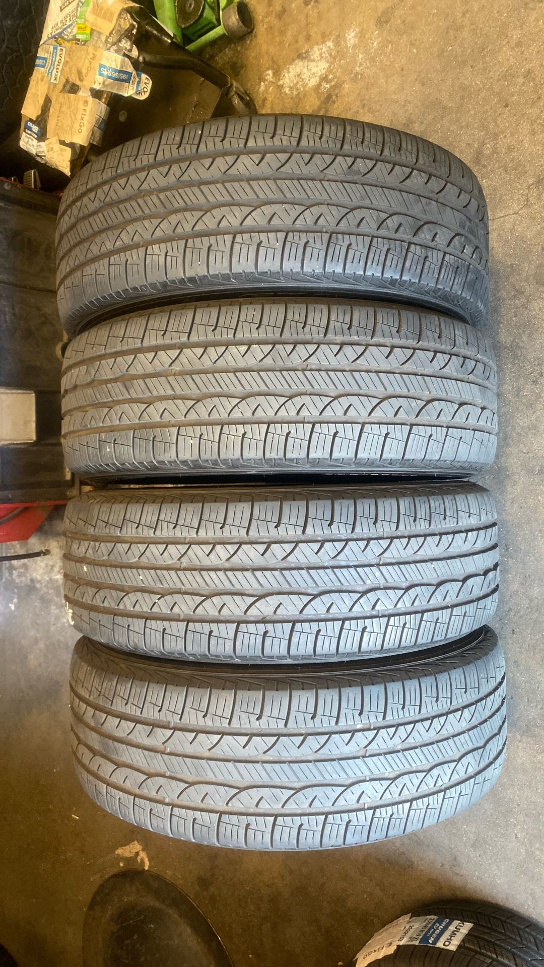 4 Used Tires Size   235/55/20 Edge  Touring In Really Good Condition 