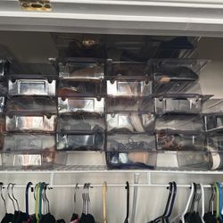 Shoe Storage Container System 