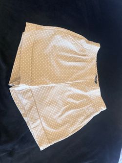 New York & Company (White Polka Dot Shorts)