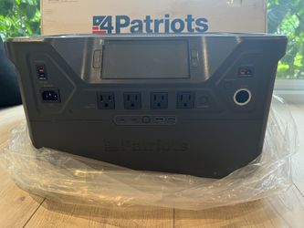 Patriot Power Generator 2000X w/ 100 Watt Folding Solar Panel (Brand New)  for Sale in Delray Beach, FL - OfferUp
