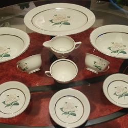 White Rose Dinnerware