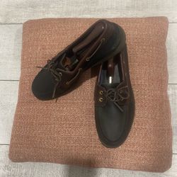 Sperry Leather Boat Shoe Size 12W