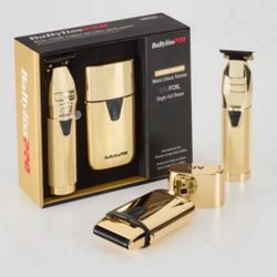 BaBylissPRO GoldFX Trimmer & Single UVFOIL 