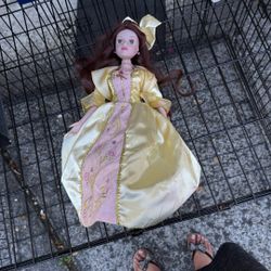 Free Disney Belle Porcelain Doll 