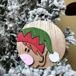 Wooden Christmas Ornaments