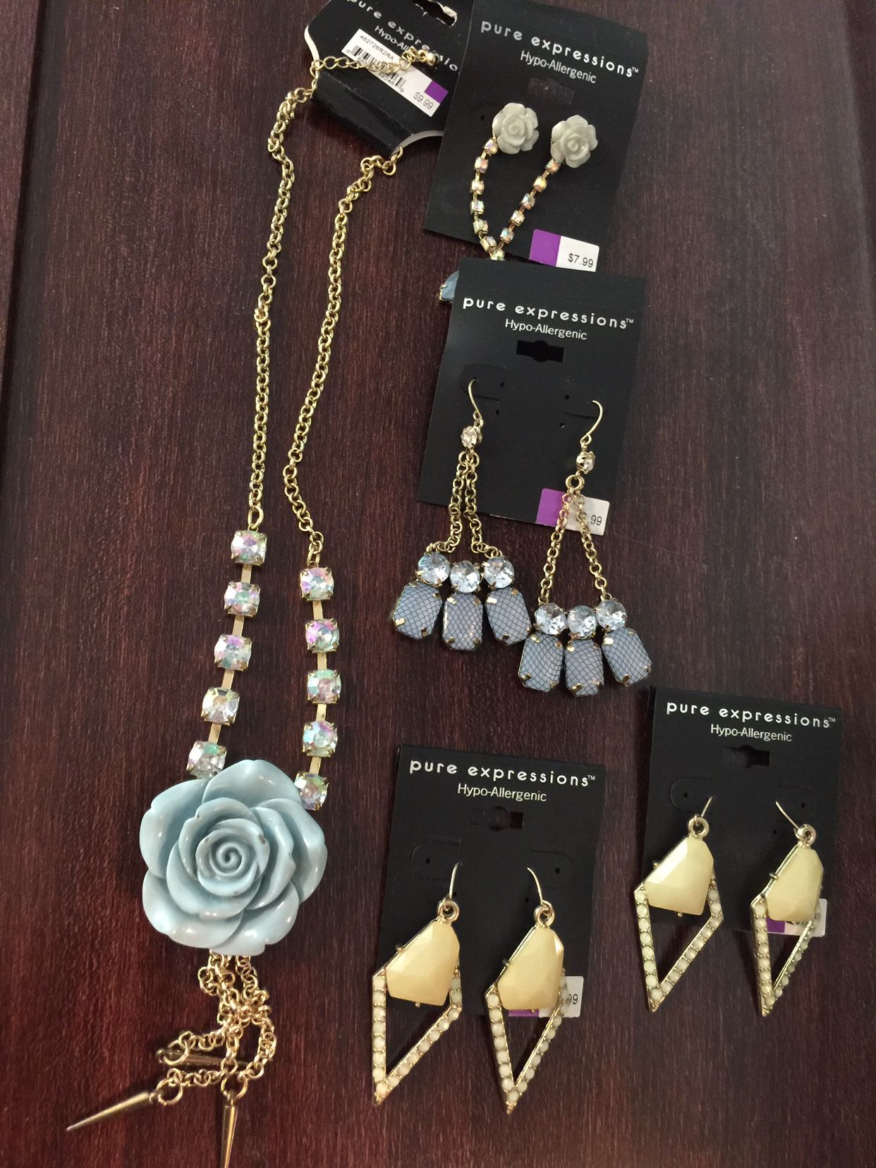 Necklace And Earrings