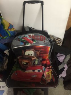 Cars roller backpack
