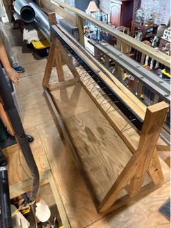 Large A-frame gun/fishing pole rack