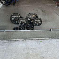 Dumbell Weights, Bench Press Bar, Hand Held Bars And Weight Clips