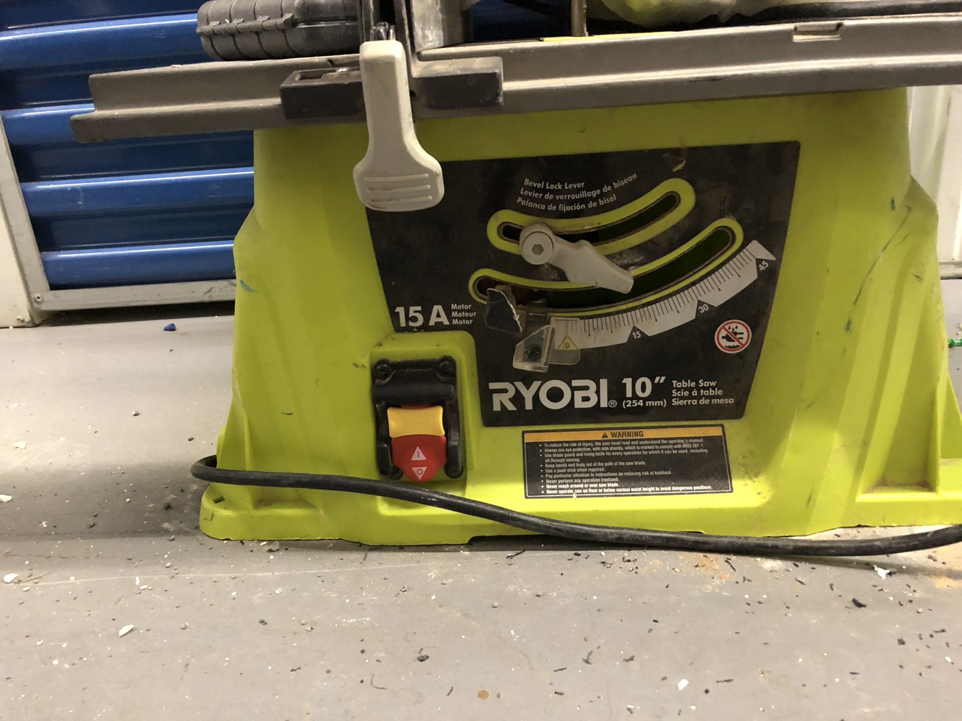 Ryobi Table Saw